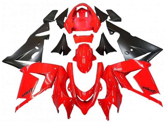 Rabatt Kawasaki ZX10R Motorrad Verkleidung 2004-2005 - Rot Schwarz Ninja