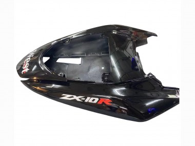 Rabatt Kawasaki ZX10R Motorrad Verkleidung 2004-2005 - Weiss Schwarz West Ninja