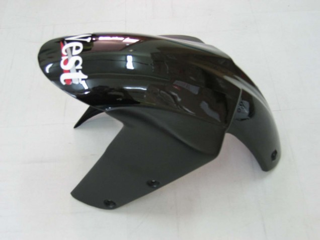 Rabatt Kawasaki ZX10R Motorrad Verkleidung 2004-2005 - Weiss Schwarz West Ninja