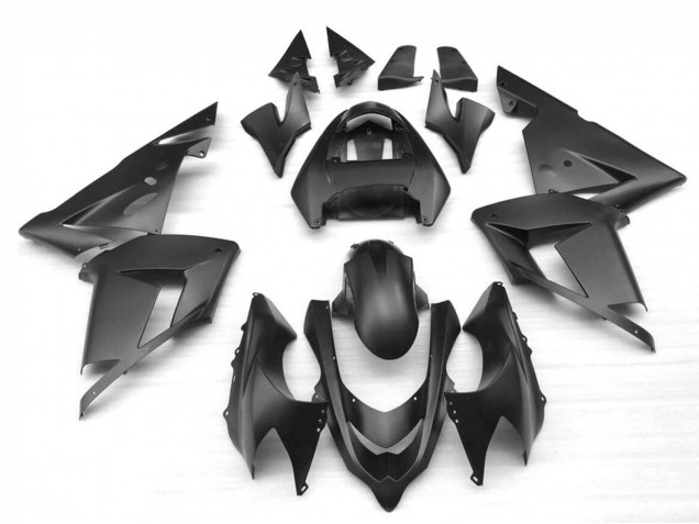Rabatt Kawasaki ZX10R Motorrad Verkleidung 2004-2005 - Matt Schwarz