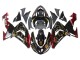 Rabatt Kawasaki ZX10R Motorrad Verkleidung 2006-2007 - Schwarz Rot Gold BACARDI