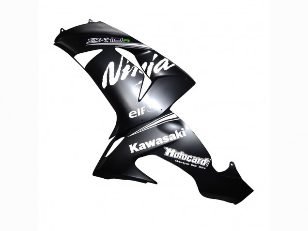 Rabatt Kawasaki ZX10R Motorrad Verkleidung 2006-2007 - Matt Schwarz