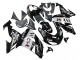 Rabatt Kawasaki ZX10R Motorrad Verkleidung 2006-2007 - Glanzendes Schwarz Weiss West
