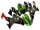 Rabatt Kawasaki ZX10R Motorrad Verkleidung 2006-2007 - Grun Grau Rot Schwarz Gelb