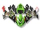 Rabatt Kawasaki ZX10R Motorrad Verkleidung 2006-2007 - Grun Grau Rot Schwarz Gelb