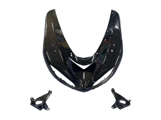Rabatt Kawasaki ZX10R Motorrad Verkleidung 2006-2007 - Glanzendes Schwarz