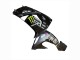 Rabatt Kawasaki ZX10R Motorrad Verkleidung 2006-2007 - Grau Gelb Glanzendes Schwarz Monster Elf