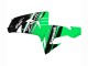 Rabatt Kawasaki ZX10R Motorrad Verkleidung Kit 2006-2007 - Grun Weiss Schwarz