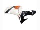 Rabatt Kawasaki ZX10R Motorrad Verkleidung 2006-2007 - Weiss Orange Schwarz