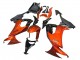Rabatt Kawasaki ZX10R Motorrad Verkleidung 2008-2010 - Burnt Orange Schwarz