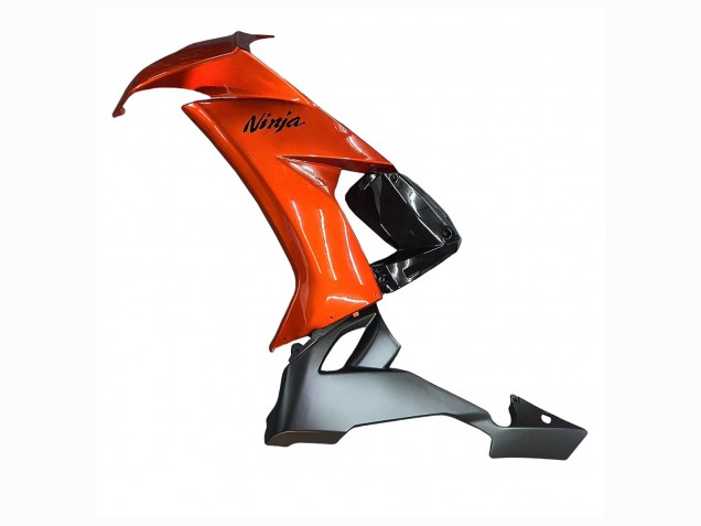 Rabatt Kawasaki ZX10R Motorrad Verkleidung 2008-2010 - Burnt Orange Schwarz