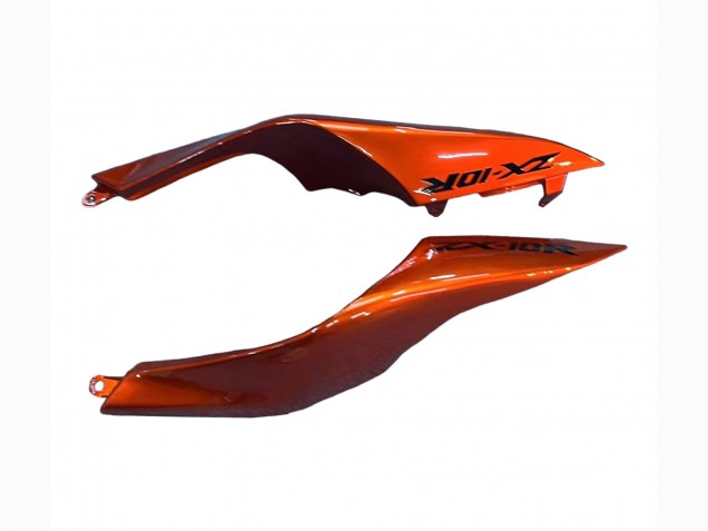 Rabatt Kawasaki ZX10R Motorrad Verkleidung 2008-2010 - Burnt Orange Schwarz
