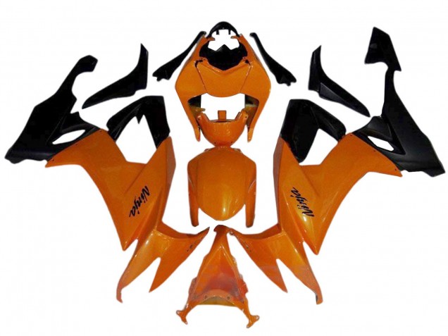 Rabatt Kawasaki ZX10R Motorrad Verkleidung 2008-2010 - Orange Schwarz