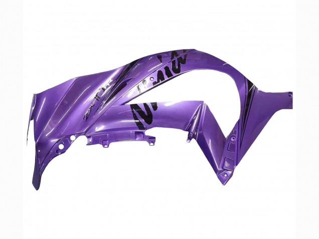 Rabatt Kawasaki ZX10R Motorrad Verkleidung 2011-2015 - Lila Matt Schwarz
