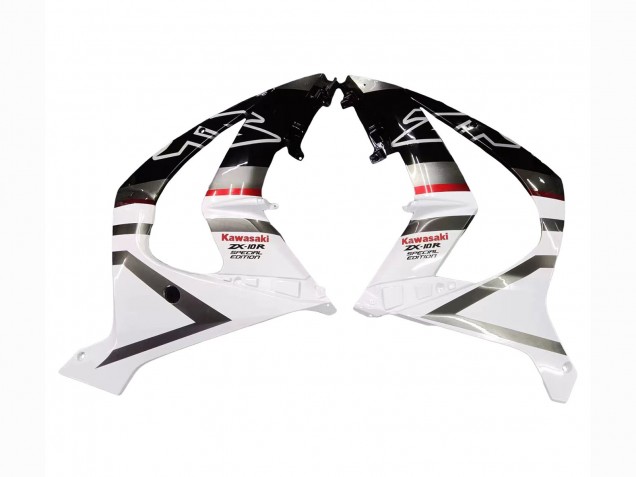 Rabatt Kawasaki ZX10R Motorrad Verkleidung 2011-2015 - Weiss Glanzendes Schwarz Matt Schwarz Rot