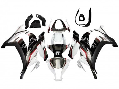 Rabatt Kawasaki ZX10R Motorrad Verkleidung 2011-2015 - Weiss Glanzendes Schwarz Matt Schwarz Rot