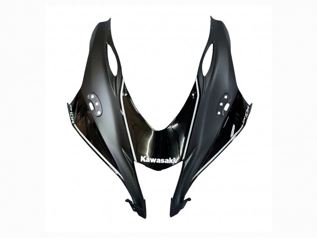 Rabatt Kawasaki ZX10R Motorrad Verkleidung 2016-2020 - Matt Schwarz Grun Weiss Ninja