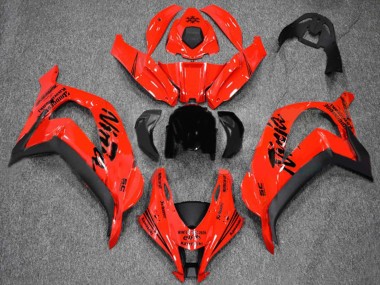 Rabatt Kawasaki ZX10R Motorrad Verkleidung 2016-2020 - Rot Schwarz