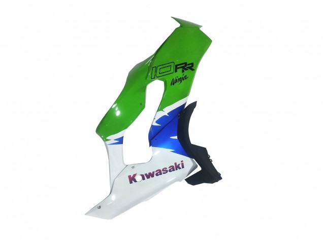 Rabatt Kawasaki ZX10R Motorrad Verkleidung 2021-2025 - Weiss Grun Blau Schwarz