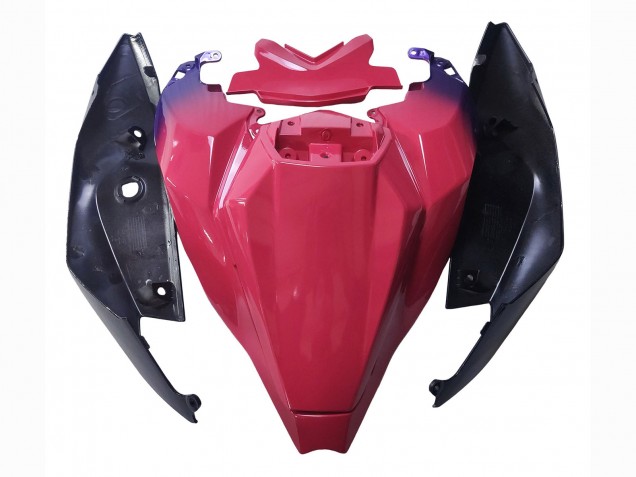 Rabatt Kawasaki ZX10R Motorrad Verkleidung 2021-2025 - Rot Schwarz Lila Weiss