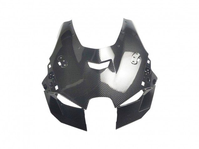 Rabatt Kawasaki ZX10R Motorrad Verkleidung 2021-2025 - Schwarze Carbonfaser