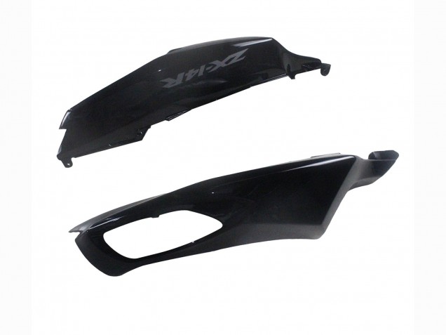 Rabatt Kawasaki ZX14R ZZR1400 Motorrad Verkleidung 2012-2024 - Glanzendes Schwarz Matt Schwarz Weiss Ninja