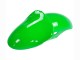 Rabatt Kawasaki ZX6R Motorrad Verkleidung 1998-1999 - Grun Weiss Glanzendes Schwarz