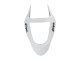 Rabatt Kawasaki ZX6R Motorrad Verkleidung 2003-2004 - Weiss Schwarz Aufkleber