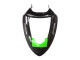 Rabatt Kawasaki ZX6R Motorrad Verkleidung 2005-2006 - Grun Rot Schwarz Elf 66