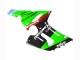 Rabatt Kawasaki ZX6R Motorrad Verkleidung 2005-2006 - Grun Rot Schwarz Elf 66