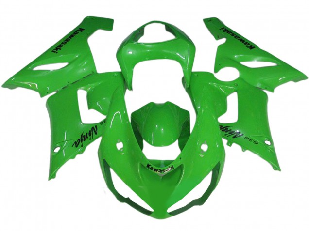 Rabatt Kawasaki ZX6R Motorrad Verkleidung 2005-2006 - Grun