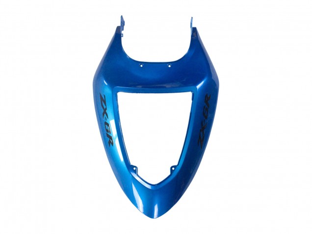 Rabatt Kawasaki ZX6R Motorrad Verkleidung 2005-2006 - Glanzendes Blau