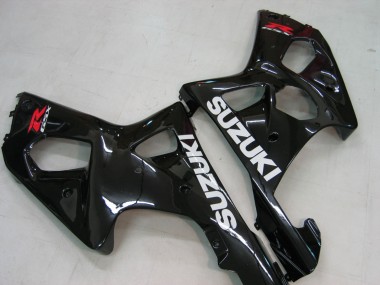 Rabatt Suzuki GSXR1000 Motorrad Verkleidung 2000-2002 - Glanzendes Schwarz