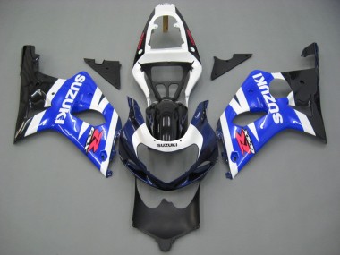 Rabatt Suzuki GSXR1000 Motorrad Verkleidung 2000-2002 - Weiss Blau Schwarz Rot