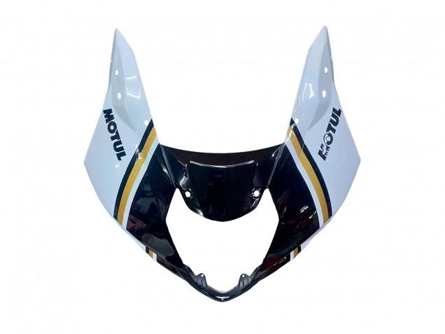 Rabatt Suzuki GSXR 1000 Motorrad Verkleidung 2003-2004 - Weiss Schwarz Gold Motul Lucky Strike