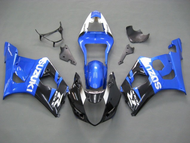 Rabatt Suzuki GSXR 1000 Motorrad Verkleidung 2003-2004 - Blau Weiss Schwarz