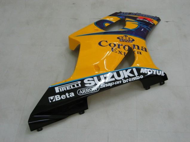 Rabatt Suzuki GSXR 1000 Motorrad Verkleidung 2003-2004 - Gelb Weiss Blau Schwarz Corona
