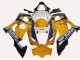Rabatt Suzuki GSXR 1000 Motorrad Verkleidung 2003-2004 - Gelb Weiss Blau Schwarz Corona