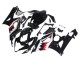 Rabatt Suzuki GSXR 1000 Motorrad Verkleidung 2005-2006 - Glanzendes Schwarz Rot Weiss Hai