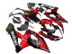 Rabatt Suzuki GSXR 1000 Motorrad Verkleidung 2005-2006 - Rot Glanzendes Schwarz