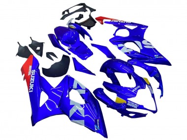 Rabatt Suzuki GSXR 1000 Motorrad Verkleidung 2005-2006 - Blau Gelb Weiss Rot Motul