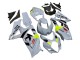 Rabatt Suzuki GSXR 1000 Motorrad Verkleidung 2007-2008 - Hellgrau Grun Schwarz