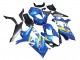Rabatt Suzuki GSXR 1000 Motorrad Verkleidung 2007-2008 - Blau Gelb Schwarz