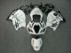 Rabatt Suzuki GSXR 1300 Hayabusa Motorrad Verkleidung 1996-2007 - Weiss Schwarz Corona