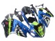 Rabatt Suzuki GSXR 1300 Hayabusa Motorrad Verkleidung 1996-2007 - Blau Grun Hai 46