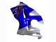 Rabatt Suzuki GSXR 1300 Hayabusa Motorrad Verkleidung 1996-2007 - Blau Silber Hayabusa