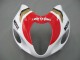 Rabatt Suzuki GSXR 1300 Hayabusa Motorrad Verkleidung 1996-2007 - Weiss Rot Motul