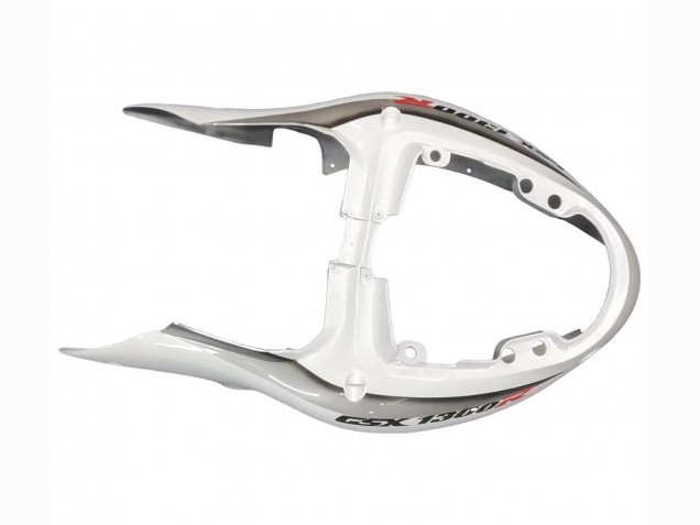 Rabatt Suzuki GSXR 1300 Hayabusa Motorrad Verkleidung 1996-2007 - Weiss Silber Hayabusa