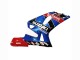 Rabatt Suzuki GSXR 600 / GSXR 750 Motorrad Verkleidung 2001-2003 - Blau Rot Rennen