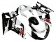 Rabatt Suzuki GSXR 600 / GSXR 750 Motorrad Verkleidung 2001-2003 - Weiss Glanzendes Schwarz Rot
